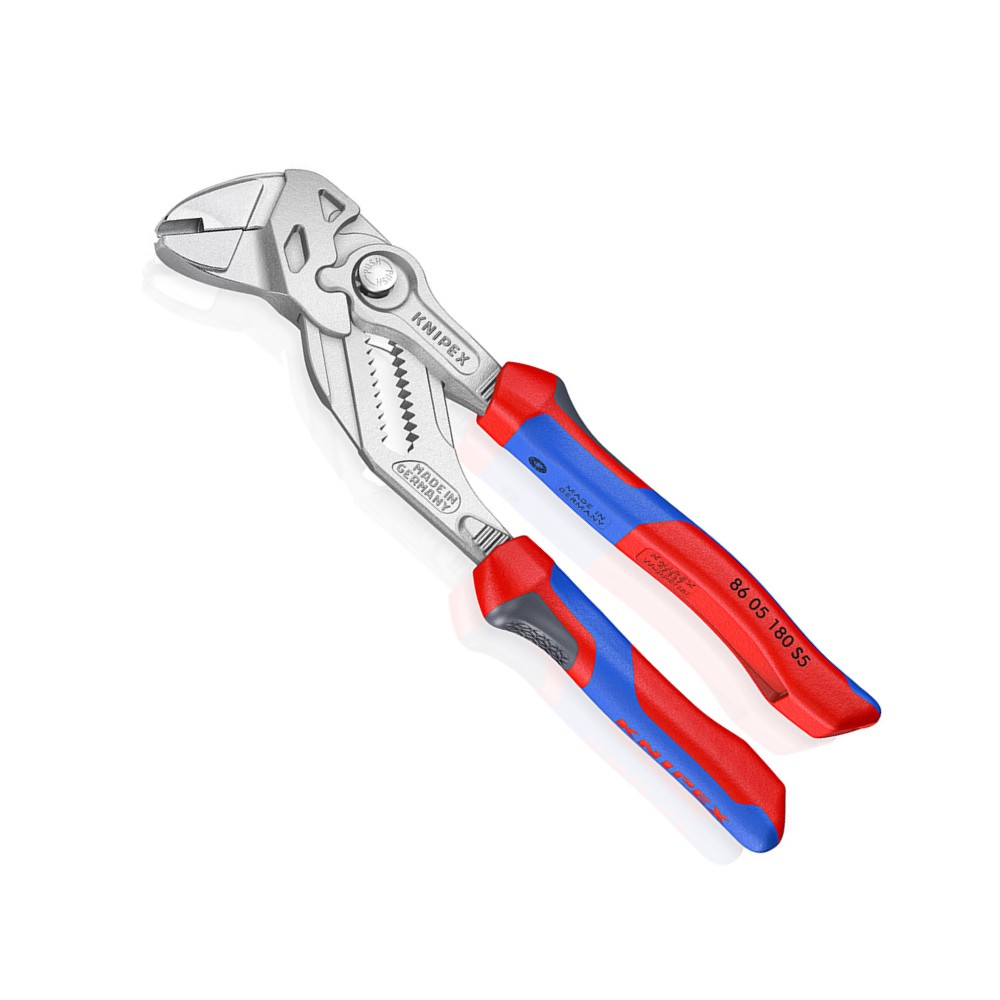 คีมคอม้า KNIPEX 86 05 180 S5 Pliers Wrench ขนาด 180 mm 