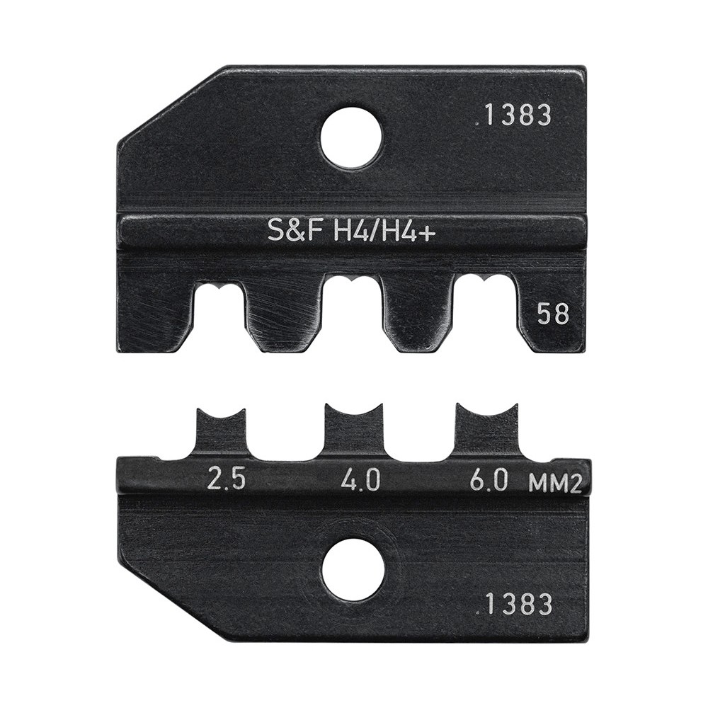 หัวย้ำ ดายย้ำ KNIPEX 97 49 58 Amphenol H4 H4S F ความจุ 2 5   4   6 mm ²