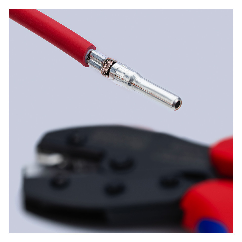 คีมย้ำสายไฟ KNIPEX 97 52 42 6 PreciForce ขนาด 6 มม  MC4 E