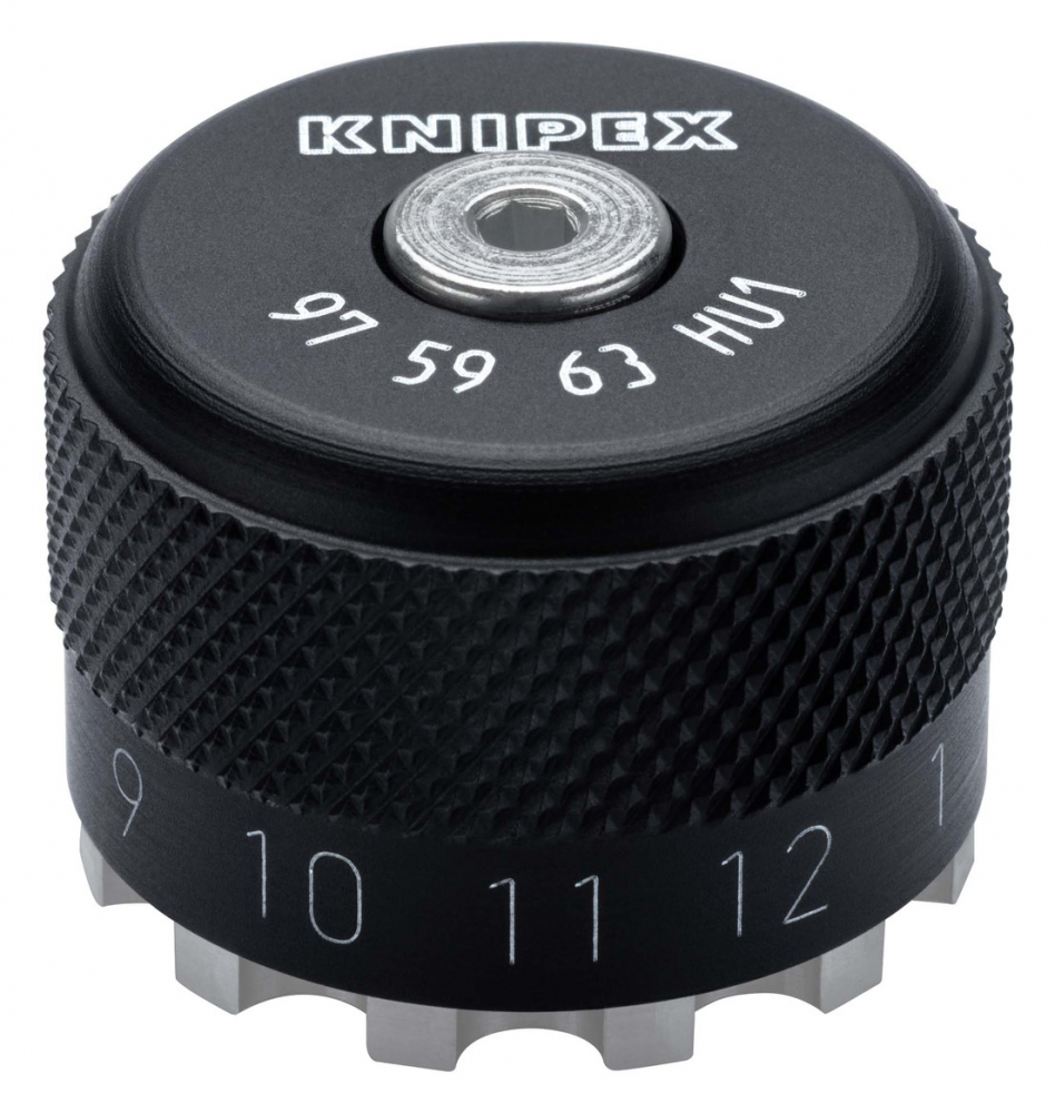 ตัวช่วยตั้งระยะย้ำ KNIPEX 97 59 63 HU 1 สำหรับ Hummel Harting