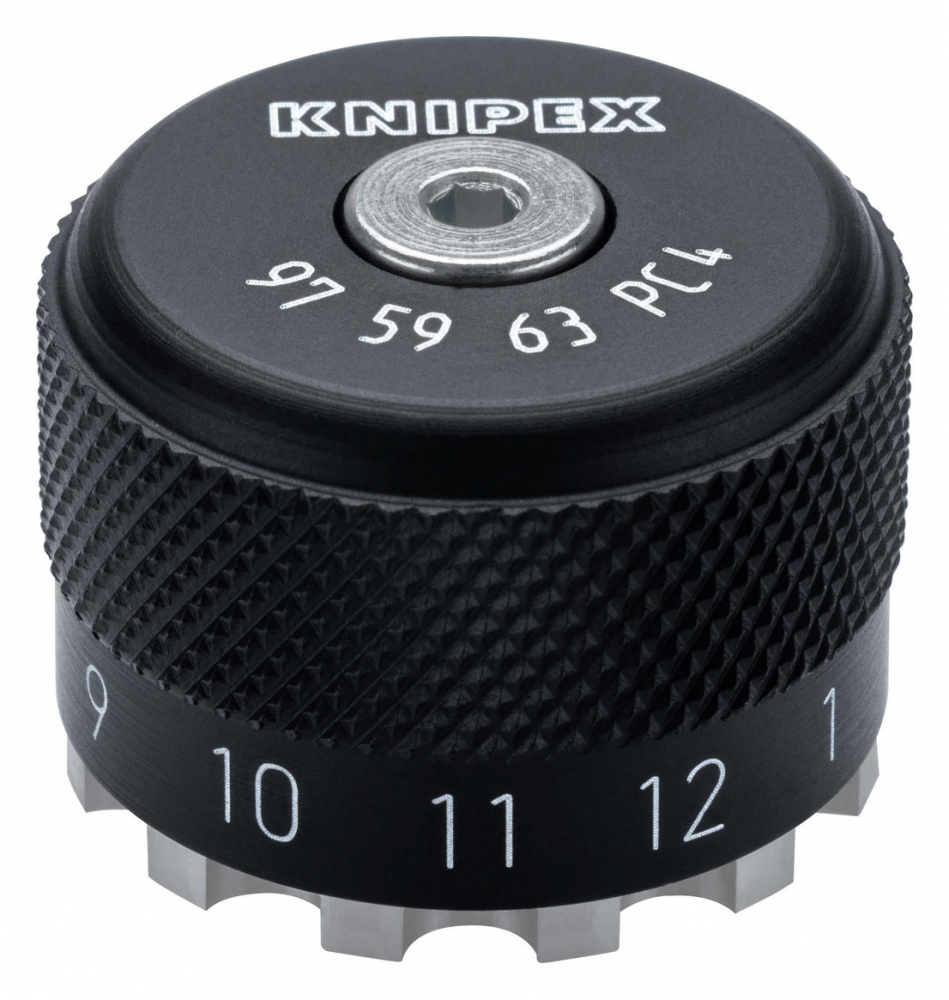 ตัวช่วยตั้งระยะย้ำ KNIPEX 97 59 63 PC 4 สำหรับ Phoenix Contact