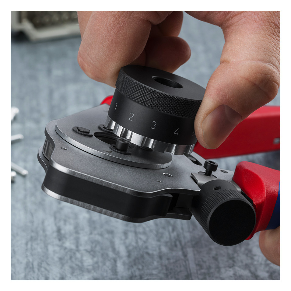 ตัวช่วยตั้งระยะย้ำ KNIPEX 97 59 65 IL 1 สำหรับ Ilme