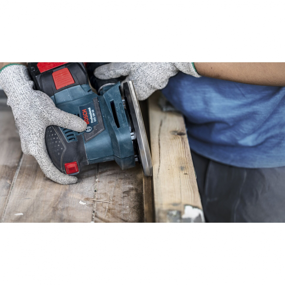 กระดาษทรายสามเหลี่ยม BOSCH EXPERT 2 608 901 117 C470 เบอร์ 120 ขนาด 100 x 150 mm   10แผ่น ชุด 