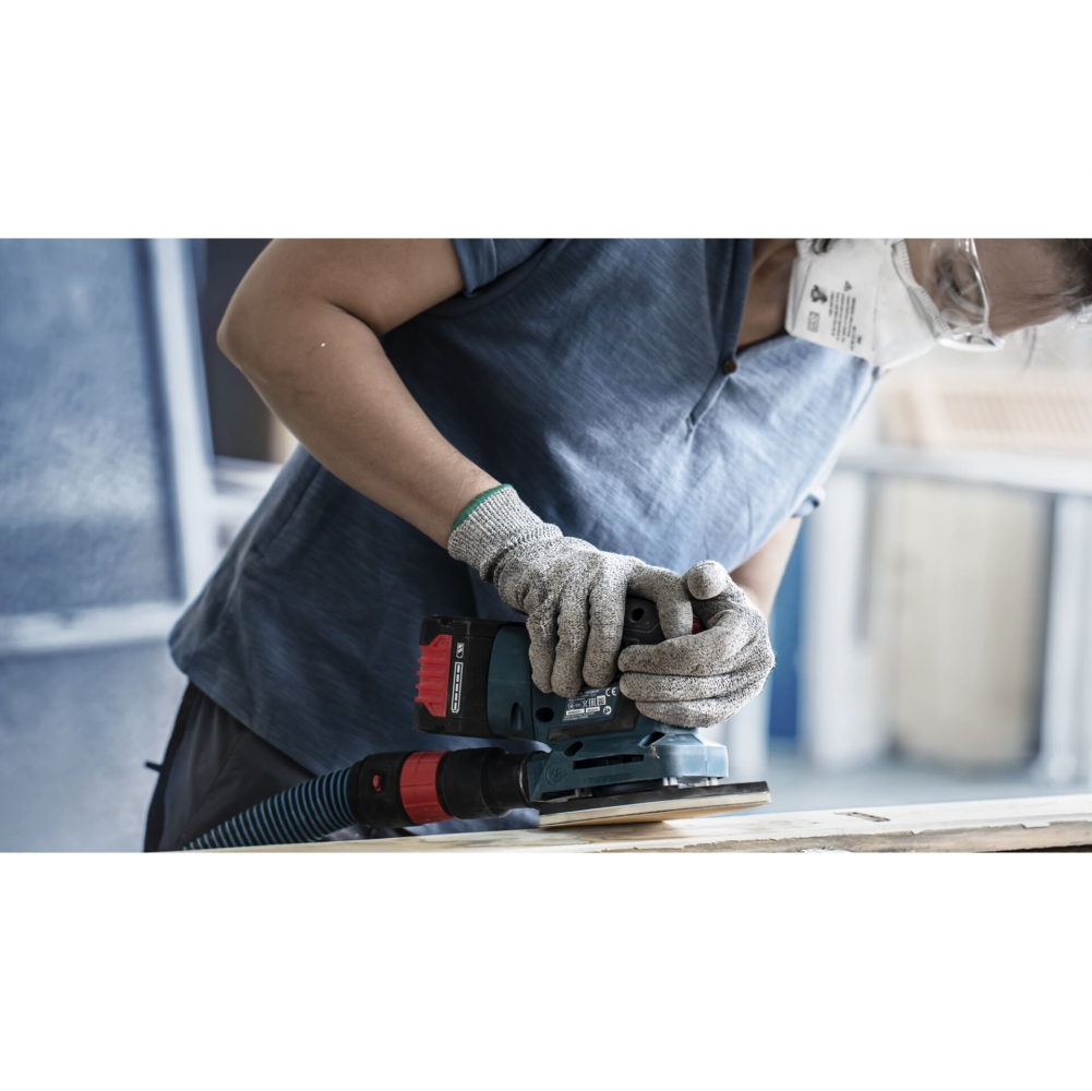 กระดาษทรายสามเหลี่ยม BOSCH EXPERT 2 608 901 117 C470 เบอร์ 120 ขนาด 100 x 150 mm   10แผ่น ชุด 