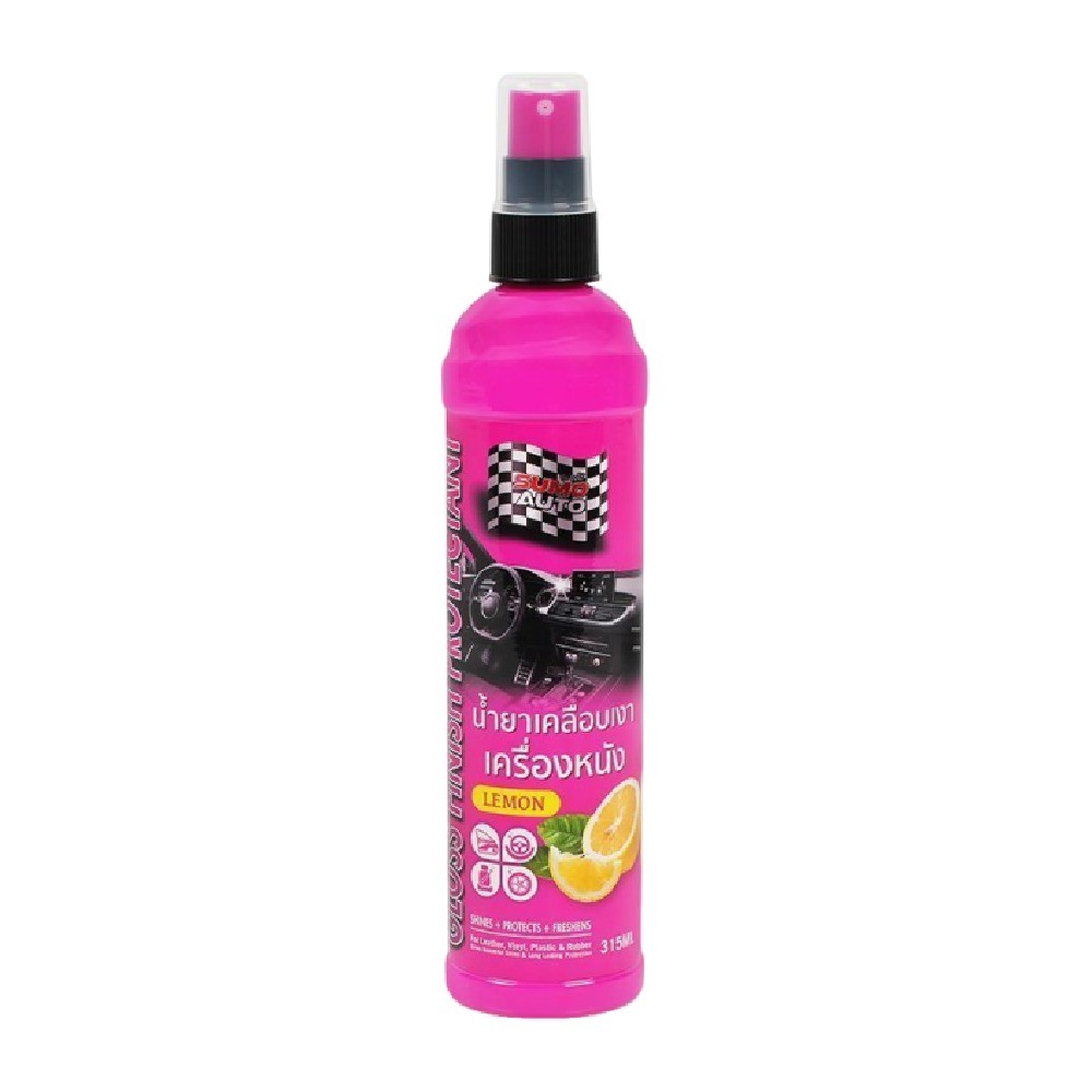 น้ำยาเคลือบเงาเครื่องหนัง SUMO ATCCGFPT315LM กลิ่นเลมอน ขนาด 315 ML 