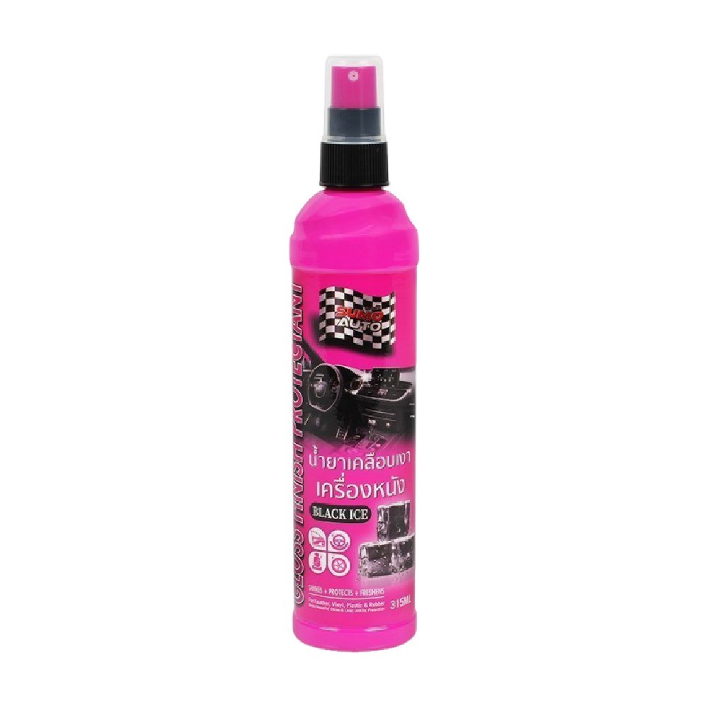 น้ำยาเคลือบเงาเครื่องหนัง SUMO ATCCGFPT315BI กลิ่น Black Ice ขนาด 315 ML 