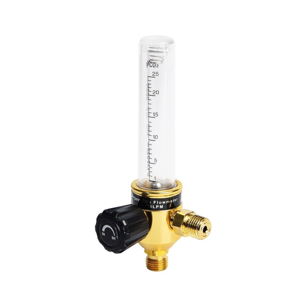 โฟลมิเตอร์ Argon CO2 แบบเกลียวตรง ไม่มีบ่า SUMO WDRESPFLOARCGS