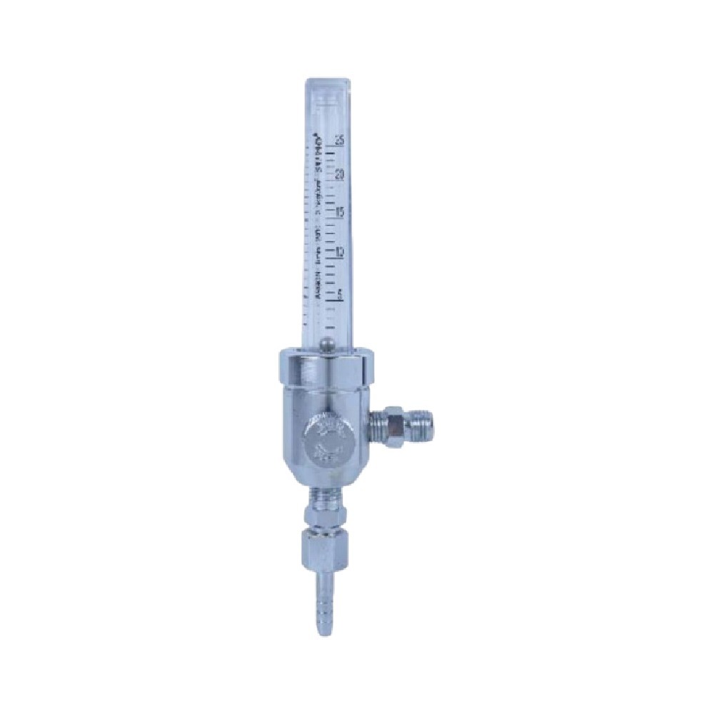 โฟลมิเตอร์ Argon CO2 แบบหลอดใหญ่ ไม่มีเกลียว มีบ่า SUMO WDRESPFLOARCB