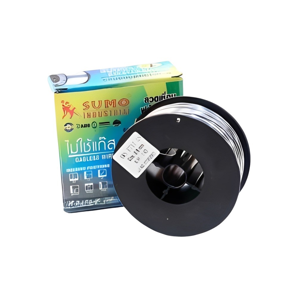ลวดเชื่อมฟลักซ์คอร์ SUMO WDWWFCE71TGS0801 รุ่น E71T GS ขนาด 0 8 mm   1 kg box 