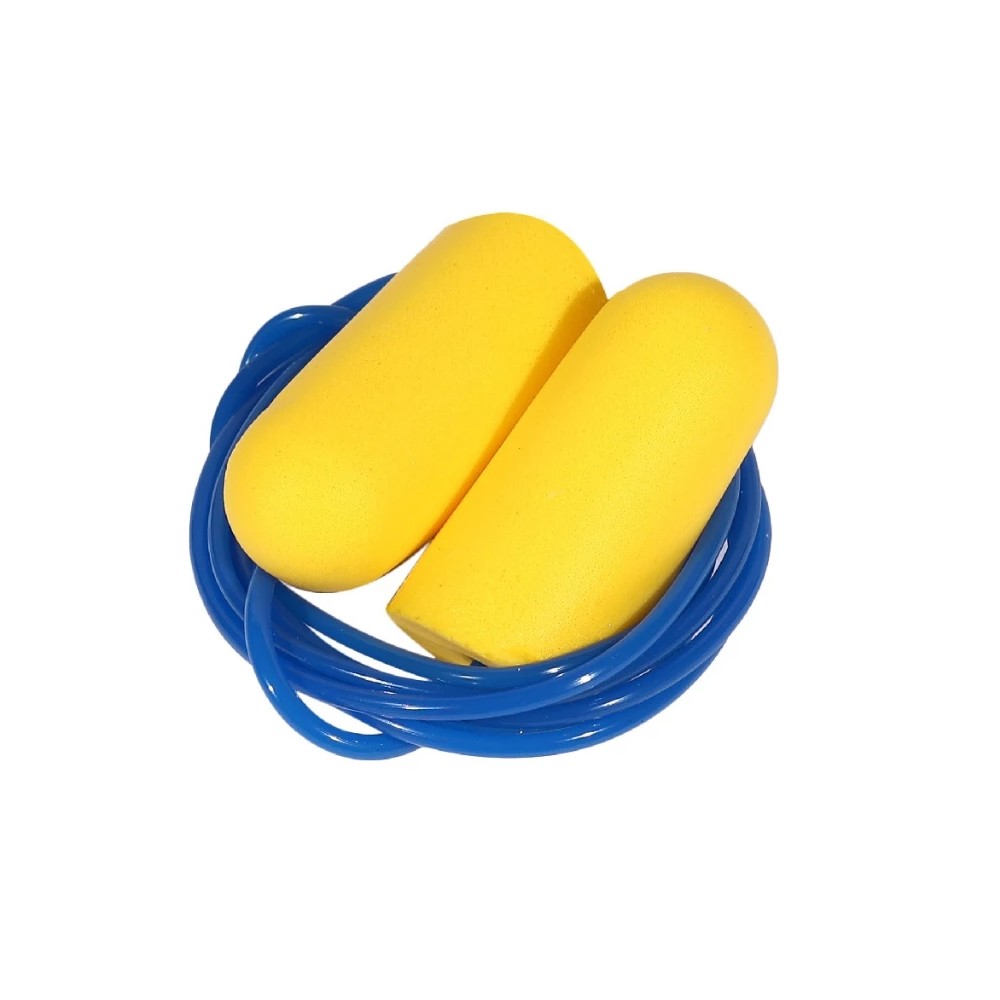 โฟมอุดหู ลดเสียงรบกวน Polo PEC 110 ชนิดมีสาย ลดเสียงได้สูงสุด 32 เดซิเบล  NRR   1 คู่ 