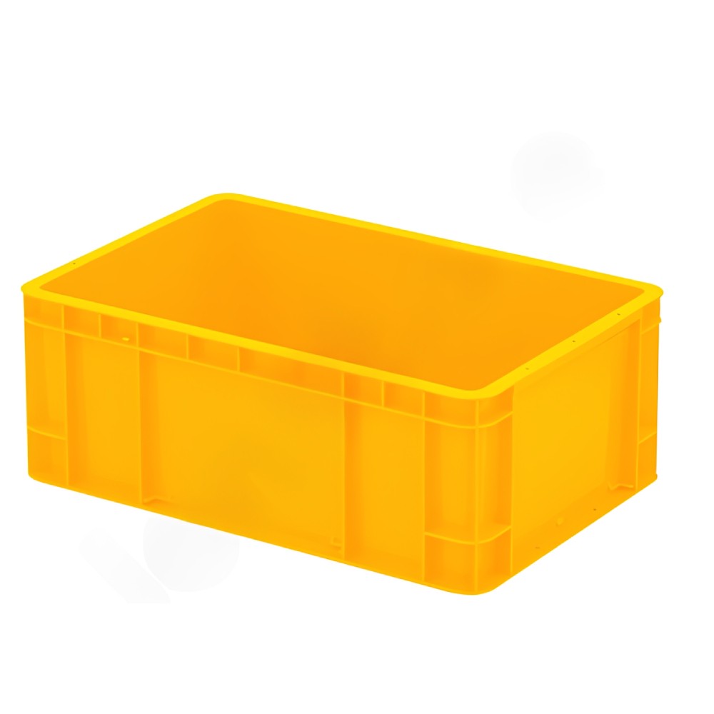 ลังชุด JBJ PN342 สีเหลือง ขนาด 503 x 335 x 195 มม 
