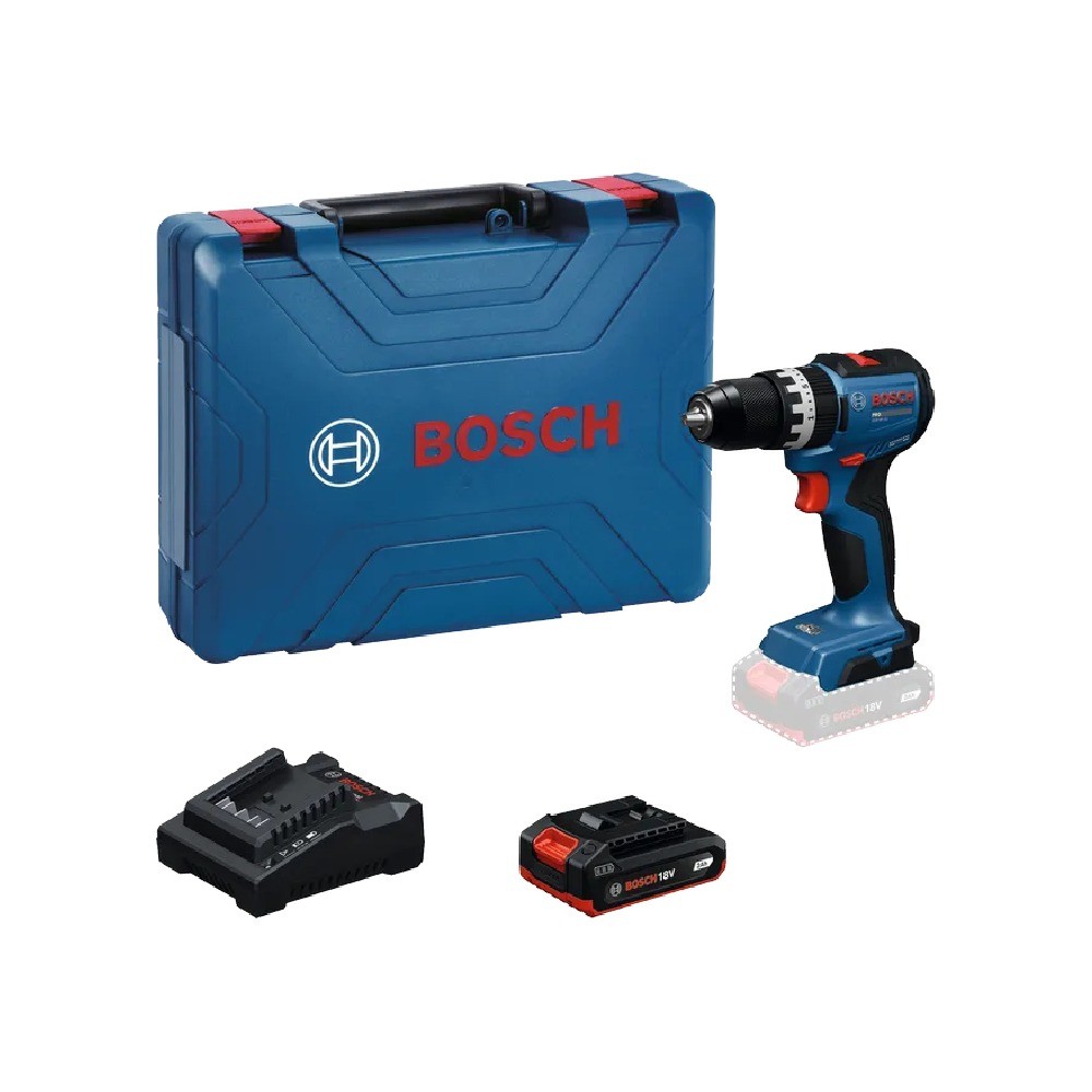 สว่านกระแทกไร้สาย BOSCH 06019S01K5 18V