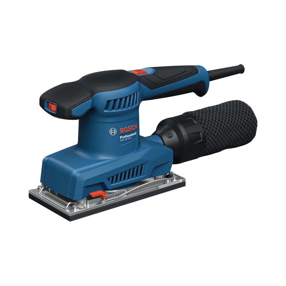 เครื่องขัดกระดาษทราย BOSCH 06010701K1 ขนาด 4x7 นิ้ว 200 วัตต์