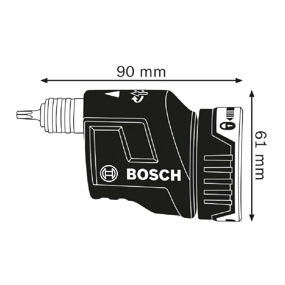 หัวสว่านเยื้องศูนย์ อะแดปเตอร์ FlexiClick BOSCH PRO GFA 18-E