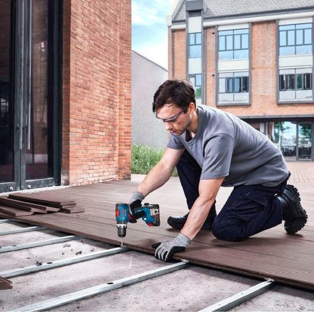 สว่านกระแทกไร้สาย BOSCH PRO GSB 18V-65 18V แรงบิดสูงสุด 65 Nm ขนาดหัวจับดอก 13 มม. (ตัวเปล่า)