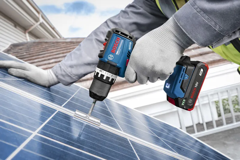 สว่านกระแทกไร้สาย BOSCH 06019S01KF 18V