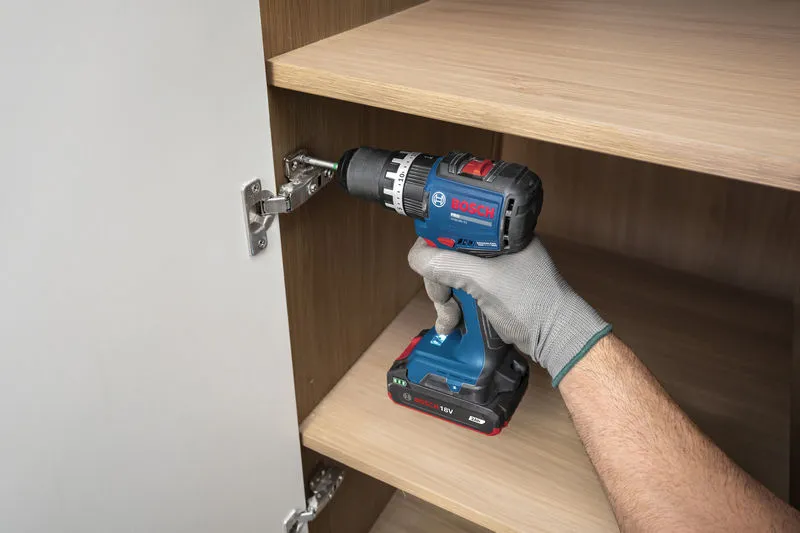 สว่านกระแทกไร้สาย BOSCH 06019S01KF 18V