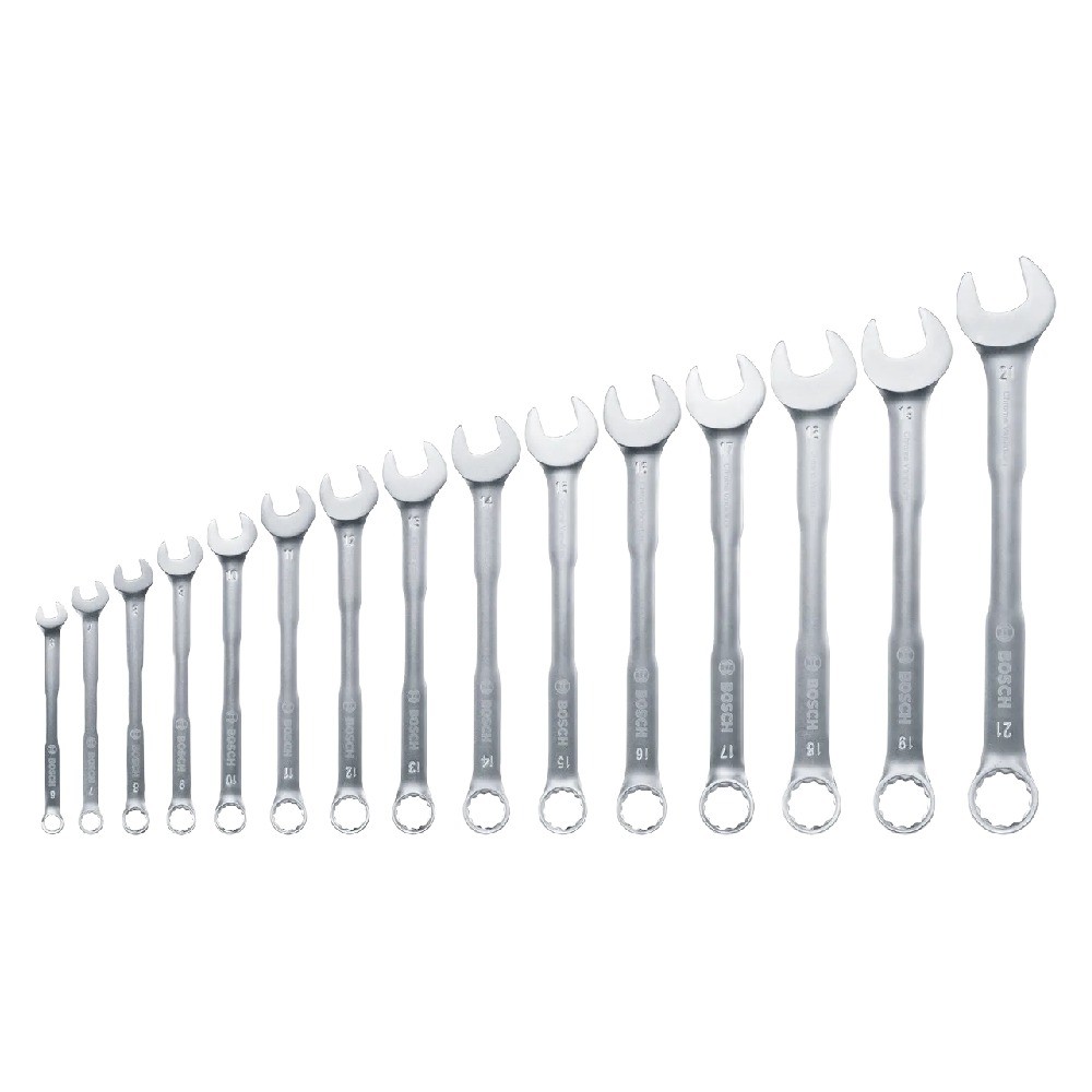 ชุดประแจแหวนข้างปากตาย  BOSCH 1 600 A03 AH5 15 ชิ้น ขนาด 6 21 มม 