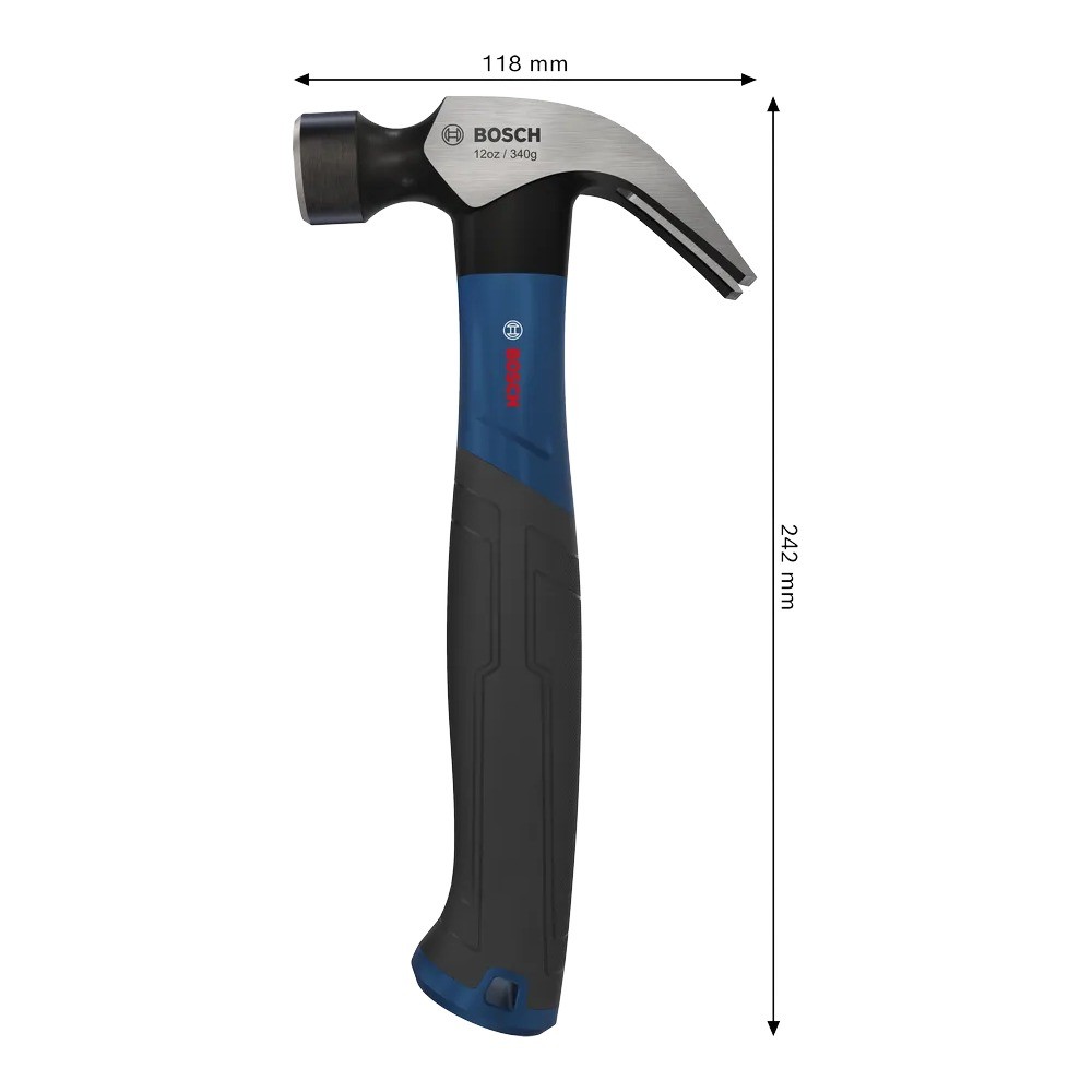 ค้อนหงอน BOSCH 1 600 A03 AK8  340 กรัม