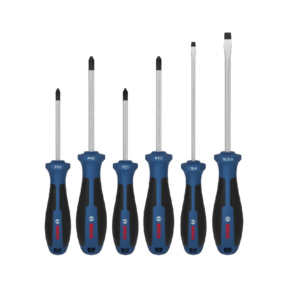 ชุดไขควง BOSCH 1 600 A03 9PH Screwdriver Set PH PZ SL 6 ชิ้น 