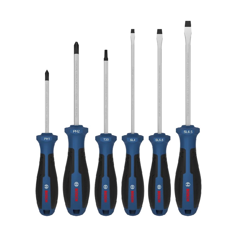 ชุดไขควง BOSCH 1 600 A03 9PJ Screwdriver Set PH TX SL 6 ชิ้น 