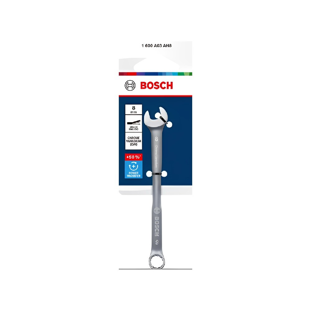 ประแจแหวนข้างปากตาย BOSCH 1 600 A03 AH8 ขนาด 8 มม 