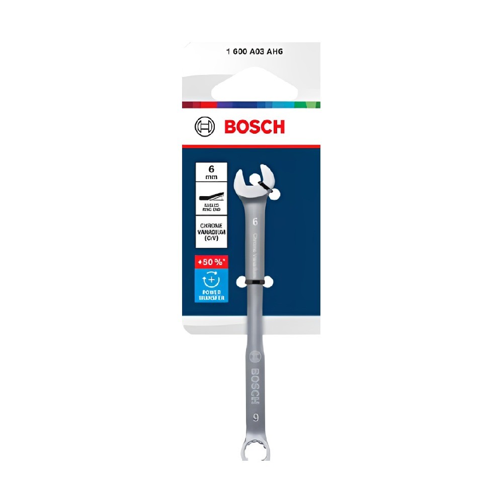 ประแจแหวนข้างปากตาย BOSCH 1 600 A03 AH6 ขนาด 6 มม 