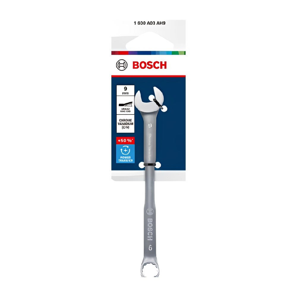 ประแจแหวนข้างปากตาย BOSCH 1 600 A03 AH9 ขนาด 9 มม 