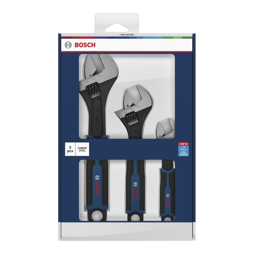 ชุดประแจเลื่อน BOSCH 1 600 A03 B2J ขนาด 6 10 นิ้ว