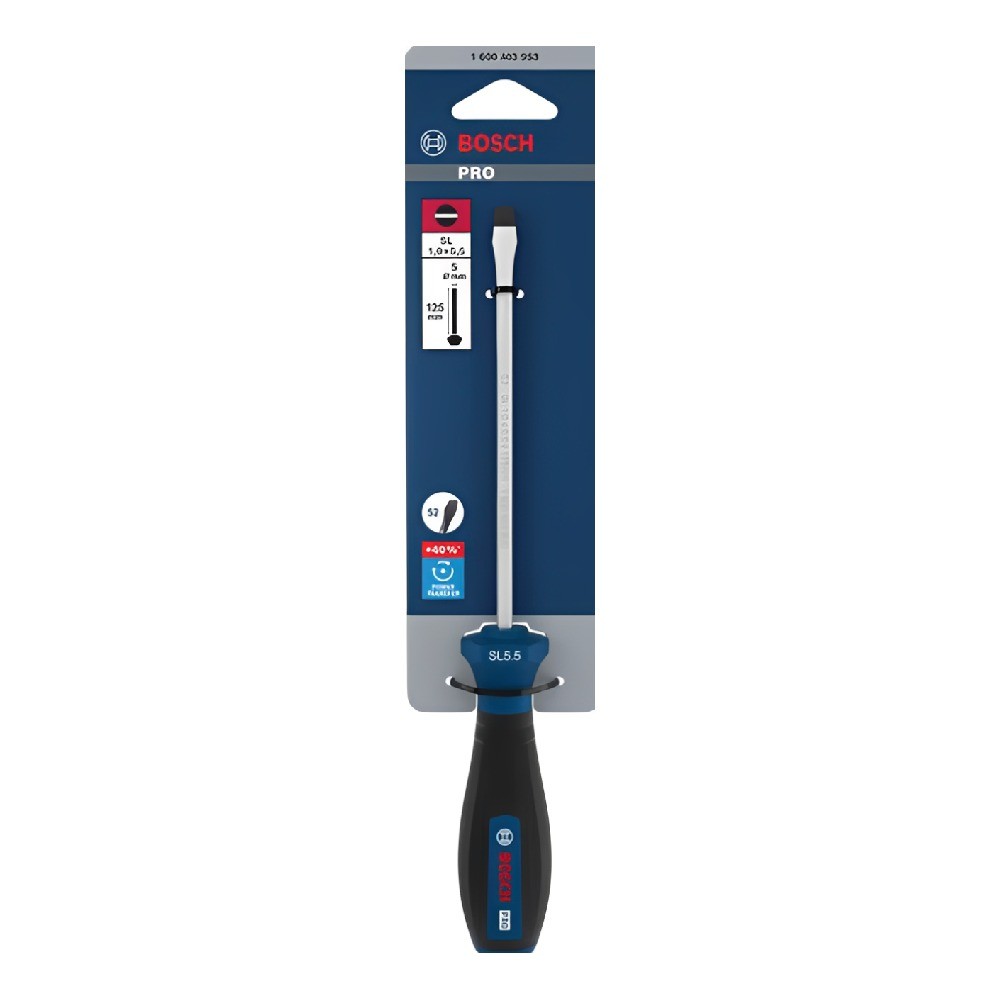 ไขควงด้ามเต็ม SL BOSCH 1 600 A03 9S3 ขนาด 5 5x125 มม 