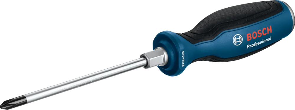 ไขควงด้ามเต็ม PH2 BOSCH 1 600 A01 TG3 ขนาด 125 มม 