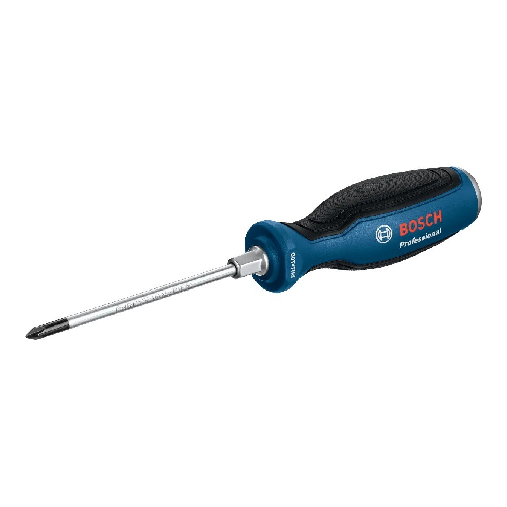 ไขควงด้ามเต็ม PH1 BOSCH 1 600 A01 TG2 ขนาด 100 มม 