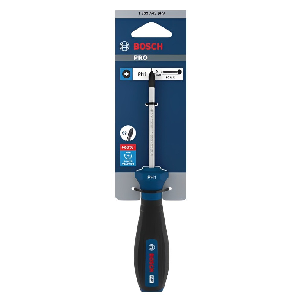 ไขควงด้ามเต็ม PH1 BOSCH 1 600 A03 9RV ขนาด 75 มม 