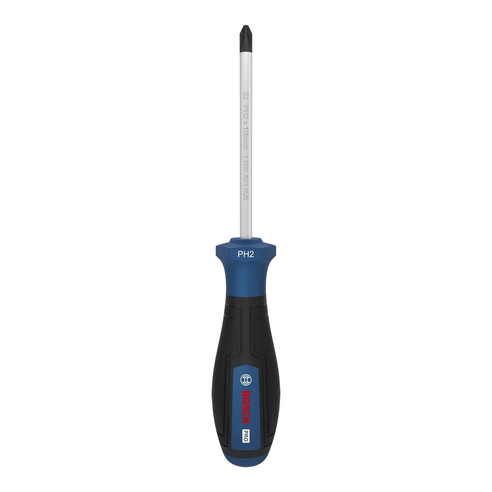 ไขควงด้ามเต็ม PH2 BOSCH 1 600 A03 9RW ขนาด 100 มม 