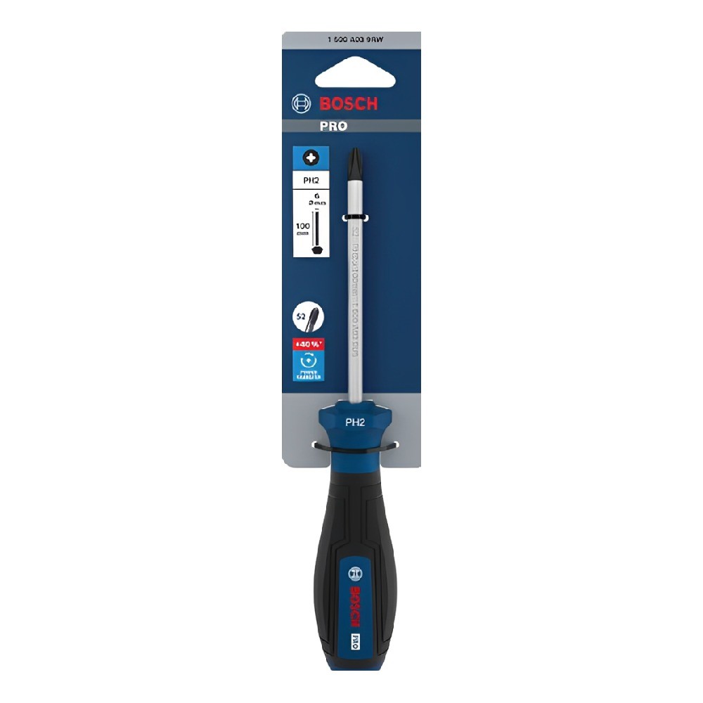 ไขควงด้ามเต็ม PH2 BOSCH 1 600 A03 9RW ขนาด 100 มม 