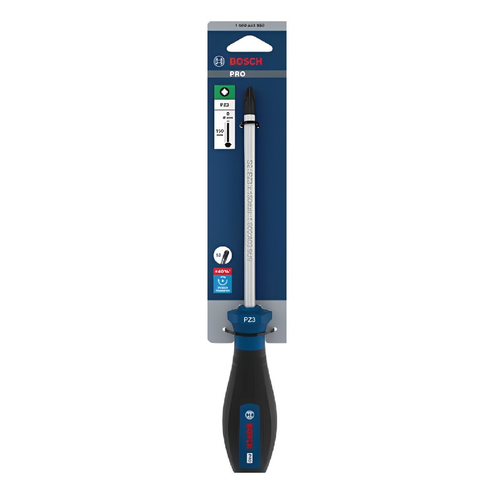 ไขควง PZ3 BOSCH 1 600 A03 9S0 ขนาด 150 มม 