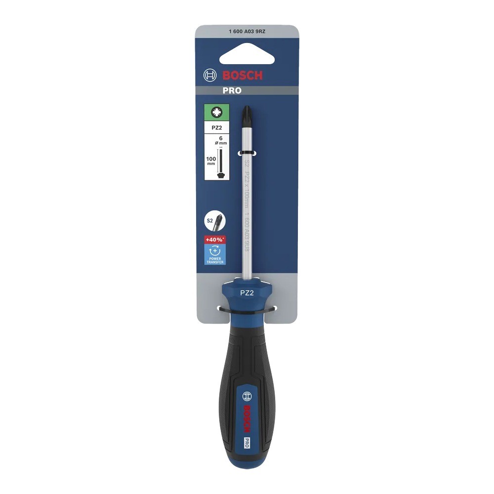 ไขควง PZ2 BOSCH 1 600 A03 9RZ ขนาด 100 มม 