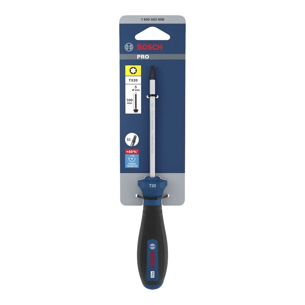 ไขควง TX20 BOSCH 1 600 A03 9SB ขนาด 100 มม 