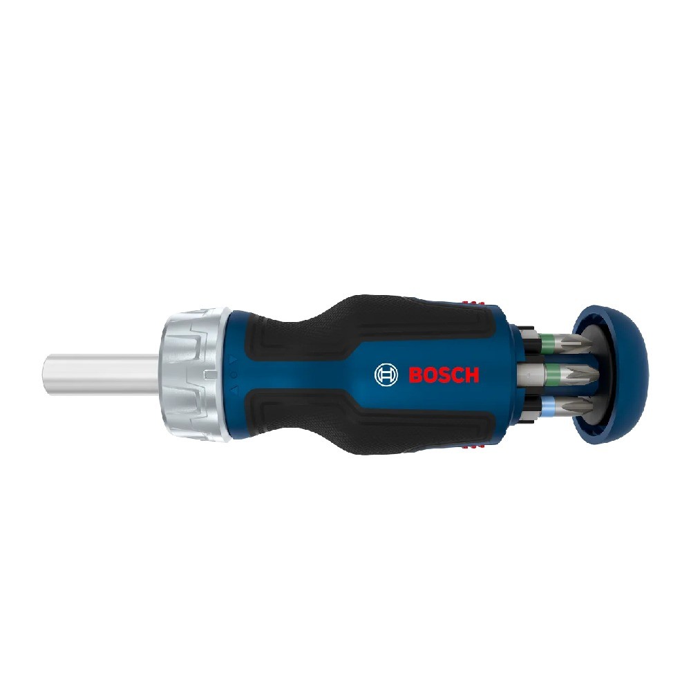 ไขควงสั้นสลับหัวพร้อมดอก BOSCH 1 600 A03 9PW 6 ชิ้น
