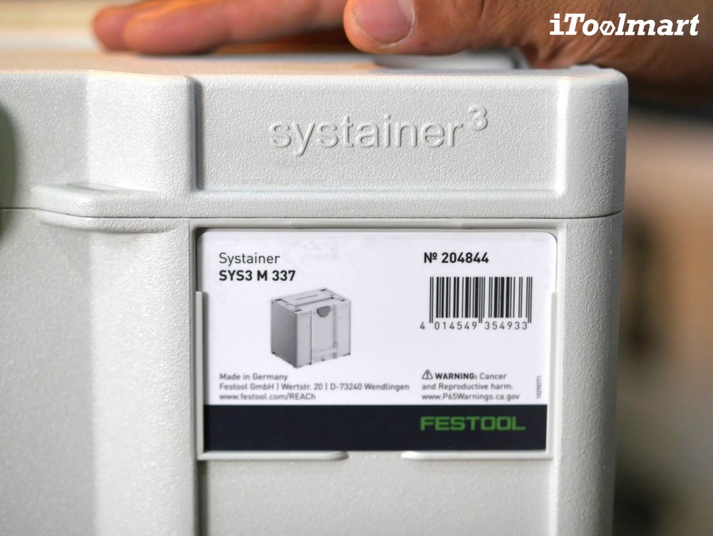 กล่องเครื่องมือ SYSTAINERS FESTOOL 204844 SYS3 M 337