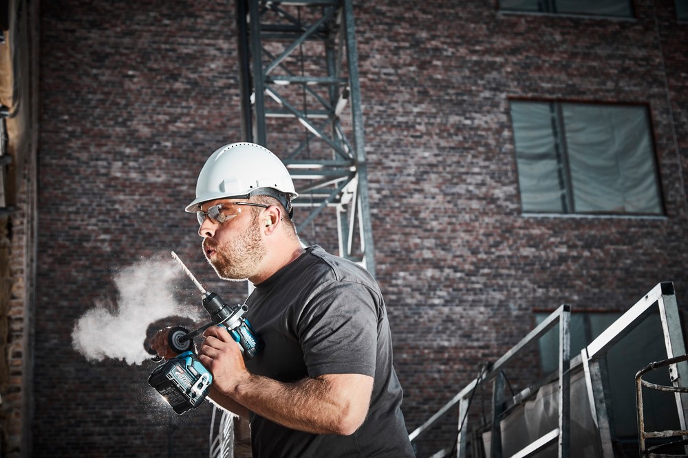 สว่านกระแทกไร้สาย MAKITA HP001GM101 40V. ขนาด 1/2 นิ้ว (13 มิล) พร้อมแบต 4.0Ah Cordless impact drill