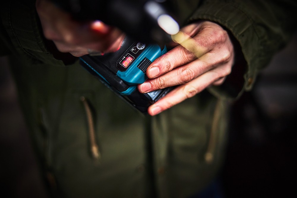 สว่านกระแทกไร้สาย MAKITA HP001GM101 40V. ขนาด 1/2 นิ้ว (13 มิล) พร้อมแบต 4.0Ah Cordless impact drill