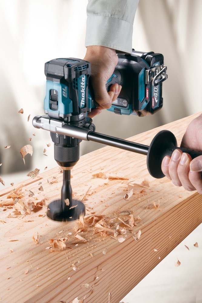 สว่านกระแทกไร้สาย MAKITA HP001GM101 40V. ขนาด 1/2 นิ้ว (13 มิล) พร้อมแบต 4.0Ah Cordless impact drill