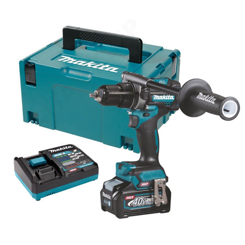 สว่านกระแทกไร้สาย MAKITA HP001GM101 40V. ขนาด 1/2 นิ้ว (13 มิล) พร้อมแบต 4.0Ah Cordless impact drill