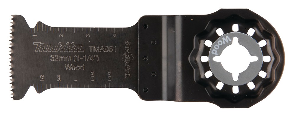 ใบตัดเอนกประสงค์ ชุด 5 ใบ MAKITA TMA051 ขนาด 32x50mm. (B-64858-5) (STARLOCK) Multipurpose cutting blade