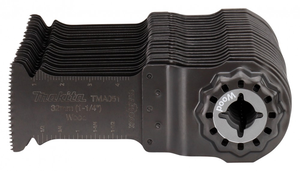 ใบตัดเอนกประสงค์ ชุด 20 ใบ MAKITA TMA051 ขนาด 32x50mm. (B-64858-20) (STARLOCK)