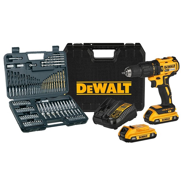 สว่านกระแทกไร้สาย 18V. Dewalt DCD7781D2A-B1 (พร้อมชุดดอกสว่าน 109 ชิ้น)