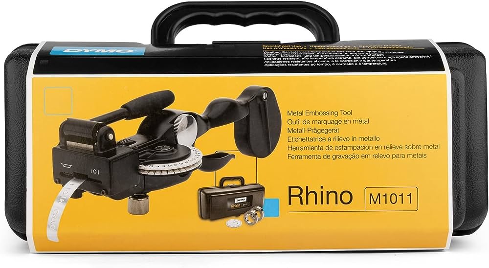 เครื่องปั๊มตัวอักษร Dymo Rhino M1011 Metal Embosser