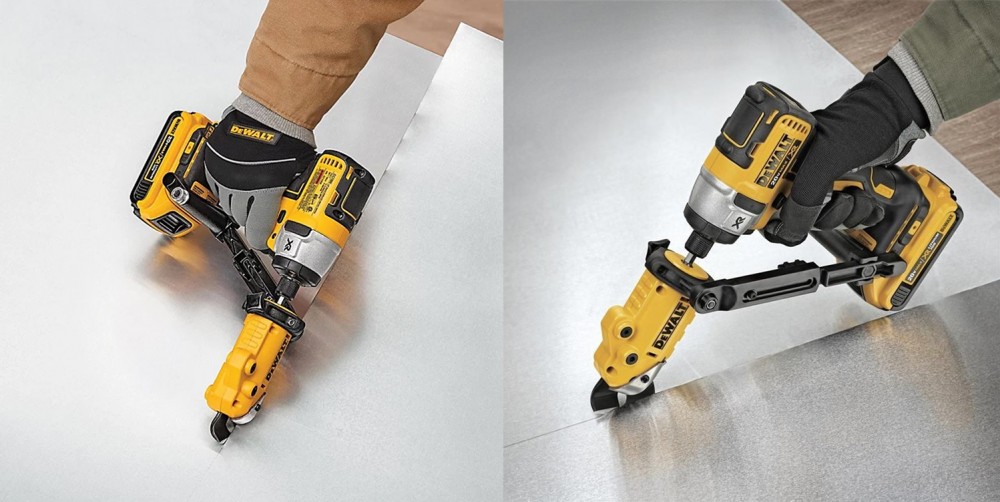 อุปกรณ์เสริมสำหรับแปลงเป็นเครื่องตัดแผ่นโลหะ ตัดเมทัลชีท Dewalt DT70620