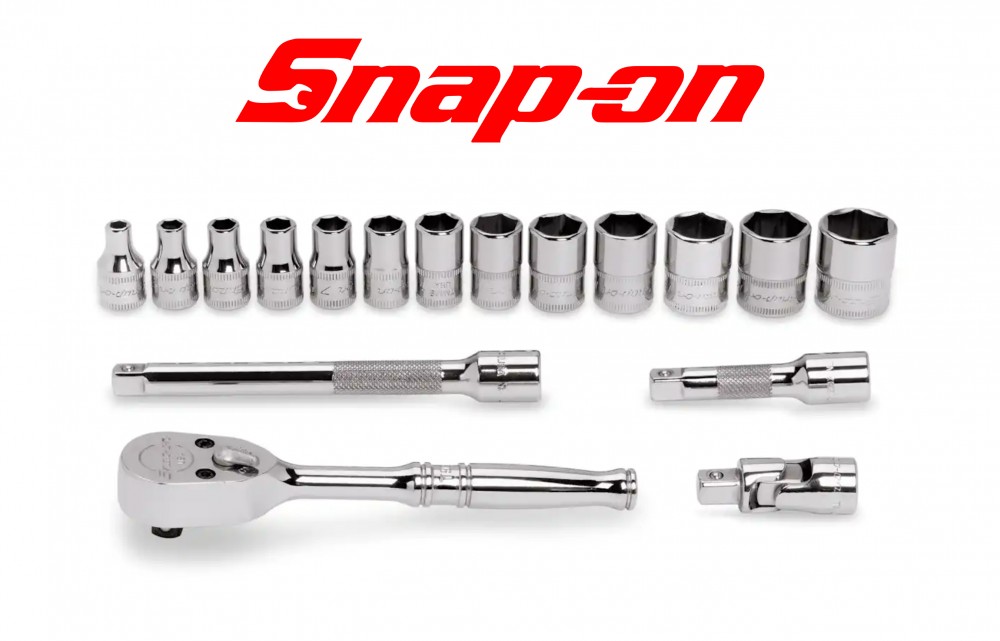 ชุดบล็อกสั้น 17 ชิ้น 6 เหลี่ยม Snap-On 117TMM Metric Starter Set ขนาด 1/4 นิ้ว